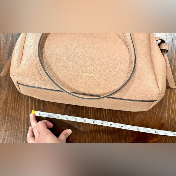 Nanette Lepore tan faux leather handbag - Picture 6 of 7